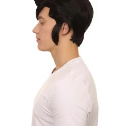 Adult Men's 10" Inch Short Length Anime Cosplay Party Fighter Samaurai Wig, Synthetic Soft Fibers Hair | HPO 10 Adult Men's 10