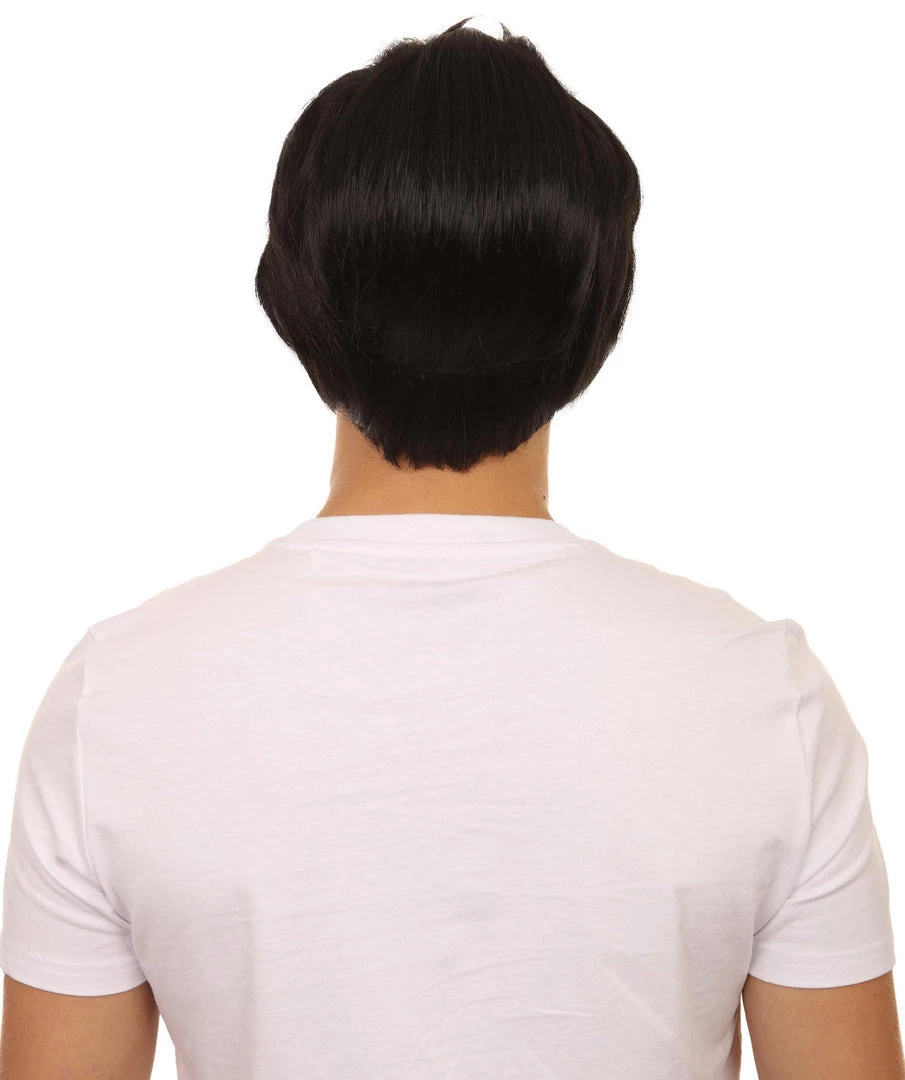 Adult Men's 10" Inch Short Length Anime Cosplay Party Fighter Samaurai Wig, Synthetic Soft Fibers Hair | HPO 4 Adult Men's 10" Inch Short Length Anime Cosplay Party Fighter Samaurai Wig, Synthetic Soft Fibers Hair | HPO