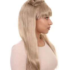 HPO Women's Asian Princess Wig | Blonde Cosplay Wigs | Premium Breathable Capless Cap 11 HPO Women's Asian Princess Wig | Blonde Cosplay Wigs | Premium Breathable Capless Cap