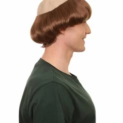 HPO Monk Mens Wig | Religious Cosplay Halloween Wig 12 HPO Monk Mens Wig | Religious Cosplay Halloween Wig