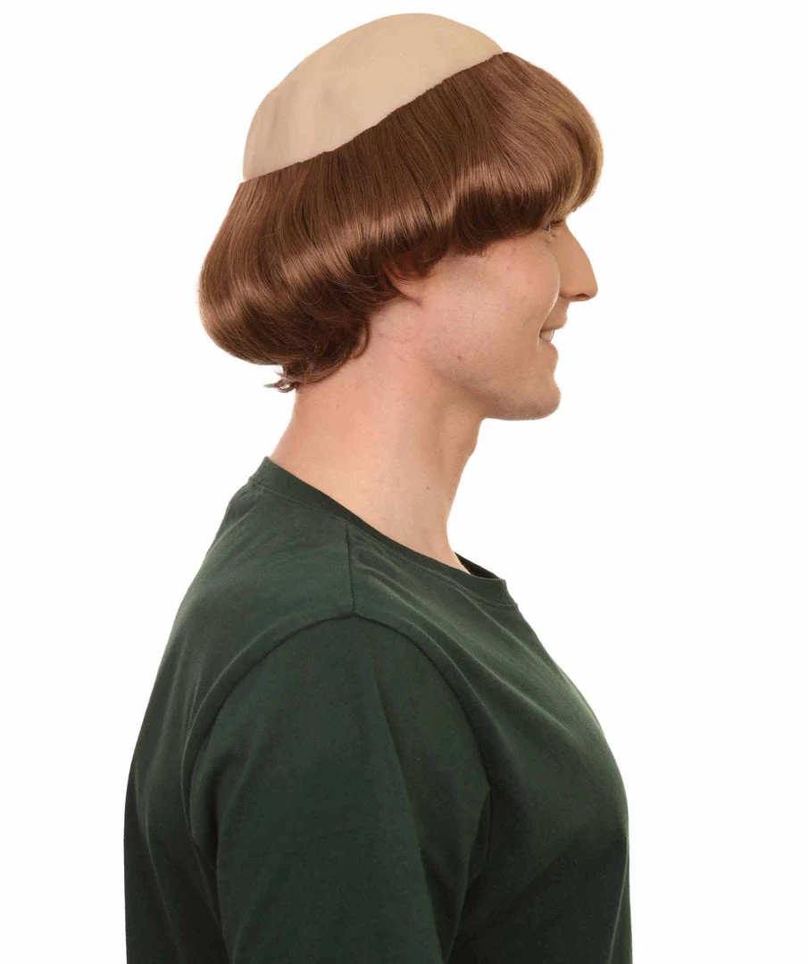 HPO Monk Mens Wig | Religious Cosplay Halloween Wig 5 HPO Monk Mens Wig | Religious Cosplay Halloween Wig