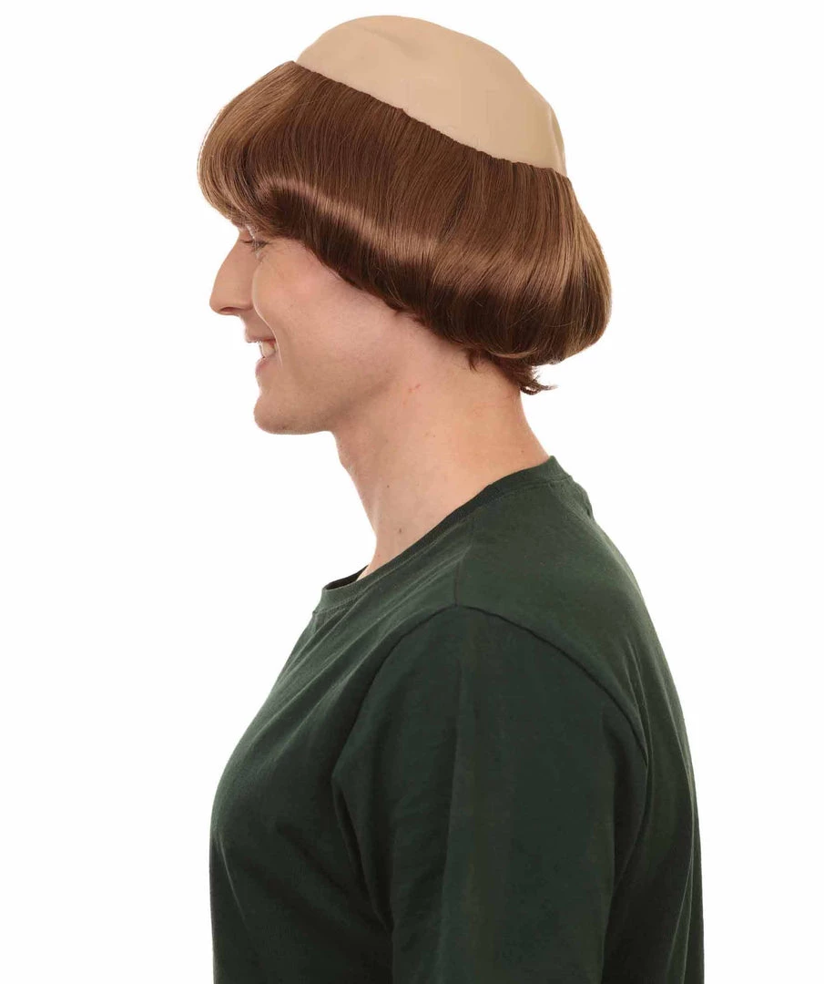 HPO Monk Mens Wig | Religious Cosplay Halloween Wig 3 HPO Monk Mens Wig | Religious Cosplay Halloween Wig