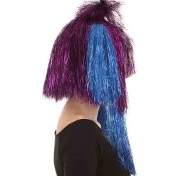 HPO Australian Singer Tinsel Party Womens Wig | Pop Star Celebrity Wig | Premium Breathable Capless Cap