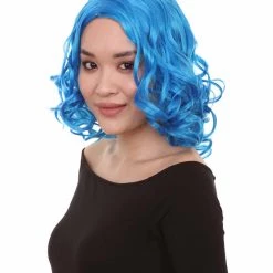 HPO Men's California Girl Curls Womens Wig Collections | Medium Glamour Cosplay Halloween Wig | Premium Breathable Capless Cap