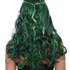 HPO Zombie Womens Wig | Green Sexy Cosplay Party Halloween Wig | Premium Breathable Capless Cap 12 HPO Zombie Womens Wig | Green Sexy Cosplay Party Halloween Wig | Premium Breathable Capless Cap