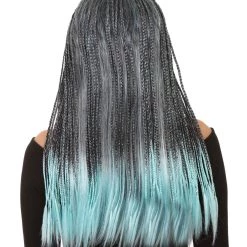 HPO Long Women Braid Cosplay Wig | Premium Breathable Capless Cap Women's