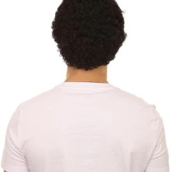 HPO Curly Bald Mens Wig | Cosplay Halloween Wig | Premium Breathable Capless Cap Men's 14 HPO Curly Bald Mens Wig | Cosplay Halloween Wig | Premium Breathable Capless Cap Men's