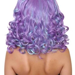 HPO Lolita Long Wavy Ponytails Womens Cosplay Wig | Fancy Party Event Ready Halloween Wig | Premium Breathable Capless Cap Women's