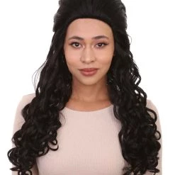 HPO Twisted Magic Wig | Womens Long Curly Character Cosplay Halloween Wig | Premium Breathable Capless Cap Men's
