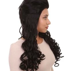 HPO Twisted Magic Wig | Womens Long Curly Character Cosplay Halloween Wig | Premium Breathable Capless Cap Men's