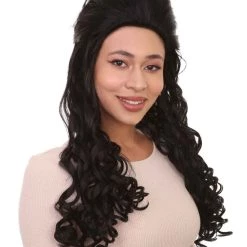 HPO Twisted Magic Wig | Womens Long Curly Character Cosplay Halloween Wig | Premium Breathable Capless Cap Men's
