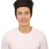 HPO Men's Wigs 80's Tokyo Spike Style Wig | Short Cosplay Halloween Wig | Premium Breathable Capless Cap