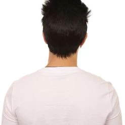 HPO Men's Wigs 80's Tokyo Spike Style Wig | Short Cosplay Halloween Wig | Premium Breathable Capless Cap 12 HPO Men's Wigs 80's Tokyo Spike Style Wig | Short Cosplay Halloween Wig | Premium Breathable Capless Cap