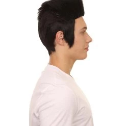 HPO Men's Wigs 80's Tokyo Spike Style Wig | Short Cosplay Halloween Wig | Premium Breathable Capless Cap 13 HPO Men's Wigs 80's Tokyo Spike Style Wig | Short Cosplay Halloween Wig | Premium Breathable Capless Cap
