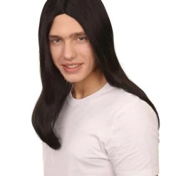 HPO Old World Vampire Wig | Mens Cosplay Halloween Wig | Premium Breathable Capless Cap