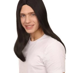 HPO Old World Vampire Wig | Mens Cosplay Halloween Wig | Premium Breathable Capless Cap