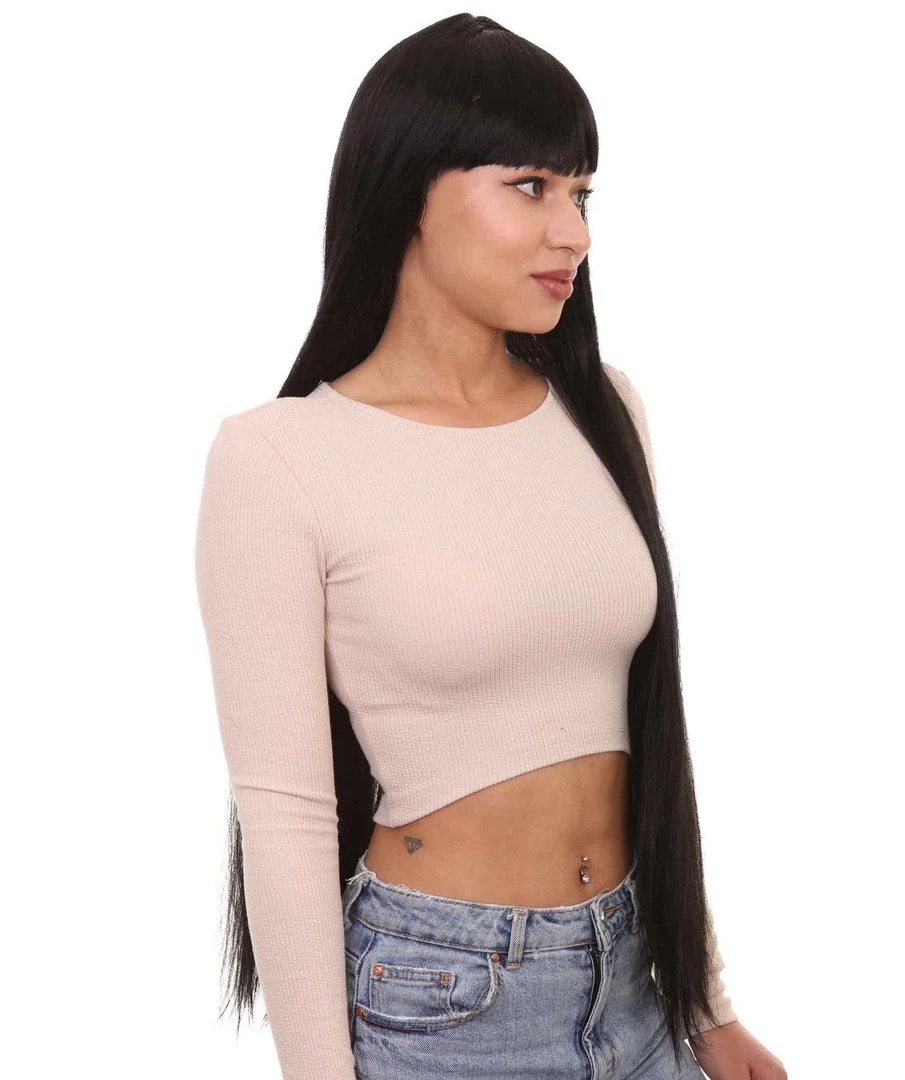 HPO Women Extra Long Straight Cosplay Brown Wig | Premium Breathable Capless Cap 10 HPO Women Extra Long Straight Cosplay Brown Wig | Premium Breathable Capless Cap