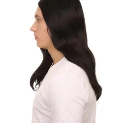 HPO Old World Vampire Wig | Mens Cosplay Halloween Wig | Premium Breathable Capless Cap