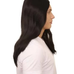 HPO Old World Vampire Wig | Mens Cosplay Halloween Wig | Premium Breathable Capless Cap