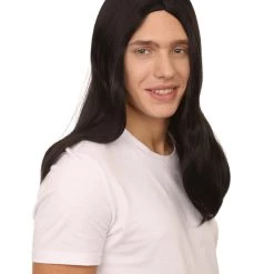 HPO Old World Vampire Wig | Mens Cosplay Halloween Wig | Premium Breathable Capless Cap