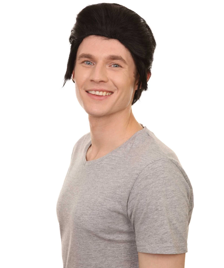 HPO Vampire Mens Wig | Black Celebrity Cosplay Halloween Wig | Premium Breathable Capless Cap 3 HPO Vampire Mens Wig | Black Celebrity Cosplay Halloween Wig | Premium Breathable Capless Cap