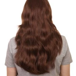 HPO 80's Rocker Mens Wig | Historical Brown Cosplay Halloween Wig | Premium Breathable Capless Cap Men's 13 HPO 80's Rocker Mens Wig | Historical Brown Cosplay Halloween Wig | Premium Breathable Capless Cap Men's