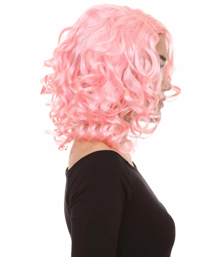 HPO Men's California Girl Curls Womens Wig Collections | Medium Glamour Cosplay Halloween Wig | Premium Breathable Capless Cap 12 HPO Men's California Girl Curls Womens Wig Collections | Medium Glamour Cosplay Halloween Wig | Premium Breathable Capless Cap