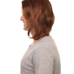 HPO Men's Men Fancy Brown Wig | Cosplay Halloween Wig | Premium Breathable Capless Cap