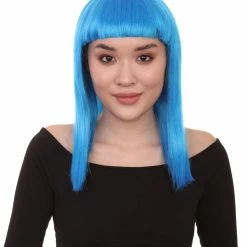 HPO Womens Bob Wig | Glamour Medium Bob Cosplay Halloween Wig | Premium Breathable Capless Cap 44 HPO Womens Bob Wig | Glamour Medium Bob Cosplay Halloween Wig | Premium Breathable Capless Cap