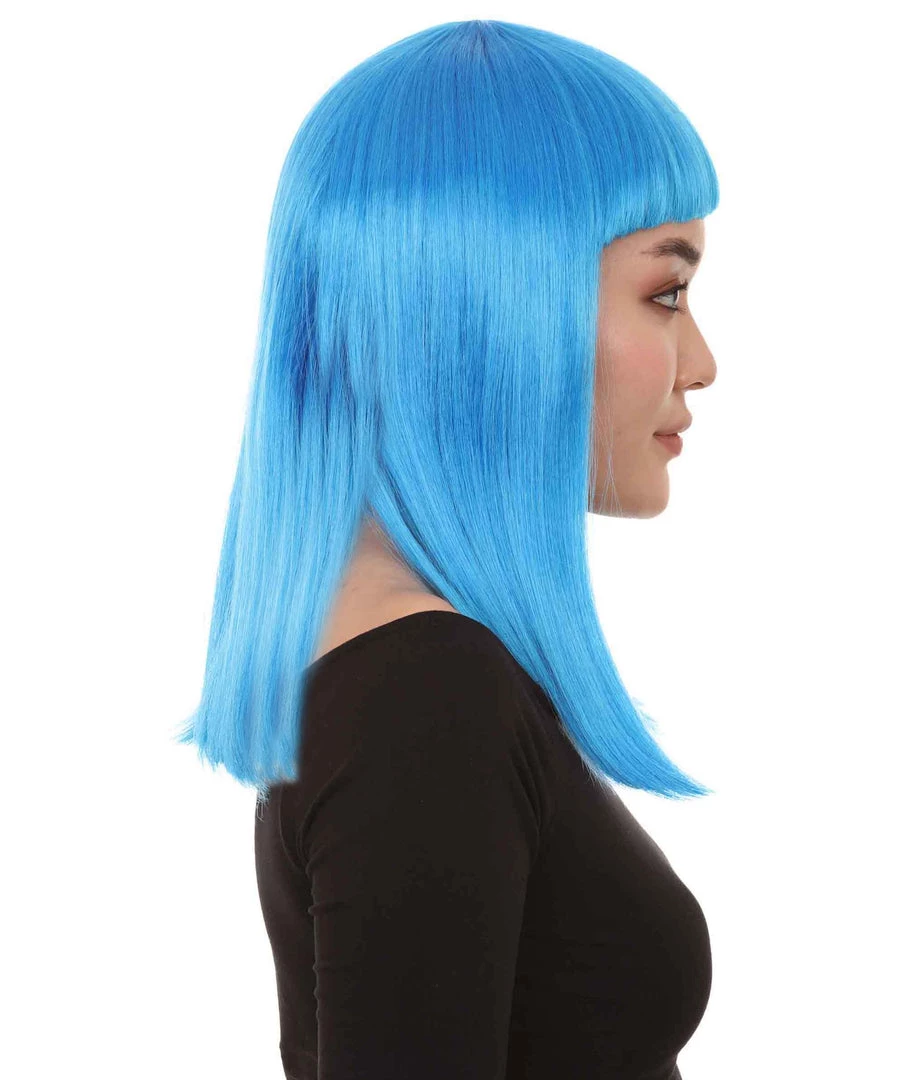 HPO Womens Bob Wig | Glamour Medium Bob Cosplay Halloween Wig | Premium Breathable Capless Cap 19 HPO Womens Bob Wig | Glamour Medium Bob Cosplay Halloween Wig | Premium Breathable Capless Cap