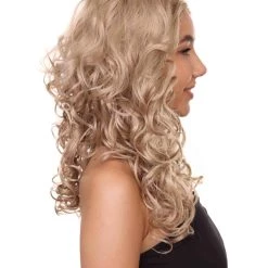 HPO Blonde Bombshell Womens Wig | Fashion Glamour Cosplay Halloween Wig | Premium Breathable Capless Cap Men's 16 HPO Blonde Bombshell Womens Wig | Fashion Glamour Cosplay Halloween Wig | Premium Breathable Capless Cap Men's