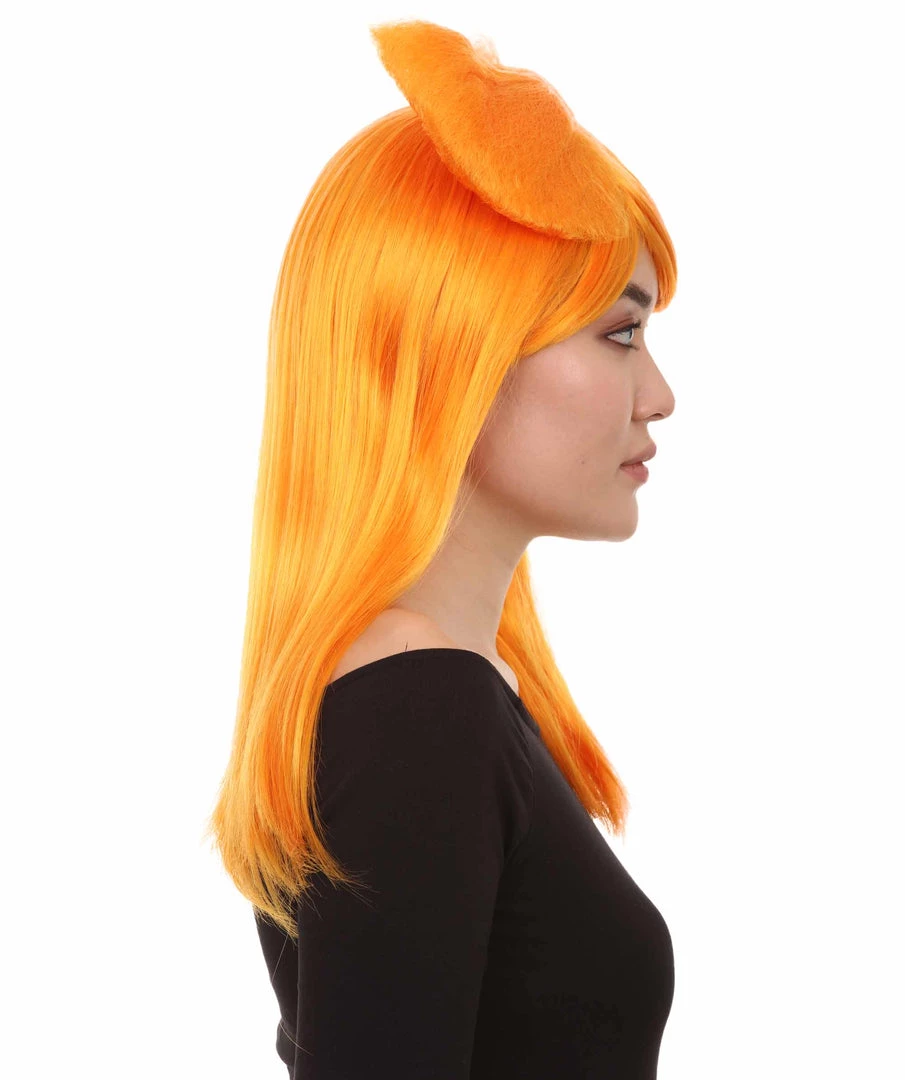 HPO Long Butterfly Womens Wigs Collection | Insect Character Cosplay Multi Color Halloween Wigs | Premium Breathable Capless Cap Women's 26 HPO Long Butterfly Womens Wigs Collection | Insect Character Cosplay Multi Color Halloween Wigs | Premium Breathable Capless Cap Women's