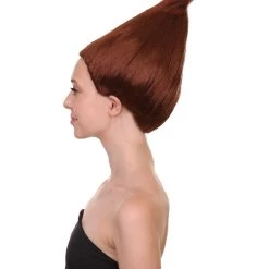 HPO Women Dwarf Wigs Dark Brown | Premium Breathable Capless Cap Women's 11 HPO Women Dwarf Wigs Dark Brown | Premium Breathable Capless Cap Women's