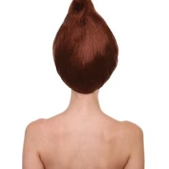 HPO Women Dwarf Wigs Dark Brown | Premium Breathable Capless Cap Women's 12 HPO Women Dwarf Wigs Dark Brown | Premium Breathable Capless Cap Women's