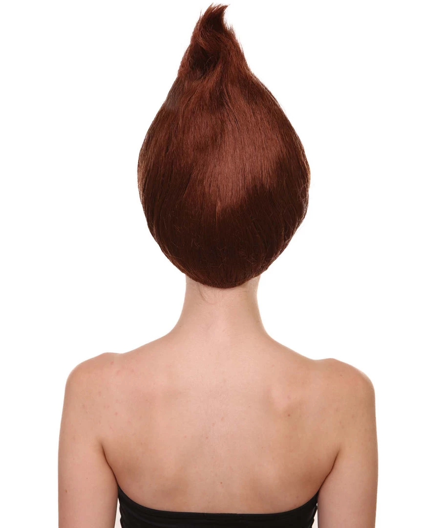 HPO Women Dwarf Wigs Dark Brown | Premium Breathable Capless Cap Women's 4 HPO Women Dwarf Wigs Dark Brown | Premium Breathable Capless Cap Women's