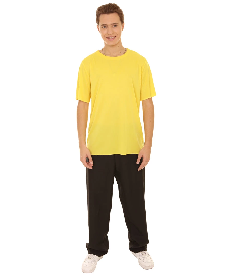HPO Adult Men's TV/Movie Costume | Yellow Cosplay Costume 2 HPO Adult Men's TV/Movie Costume | Yellow Cosplay Costume