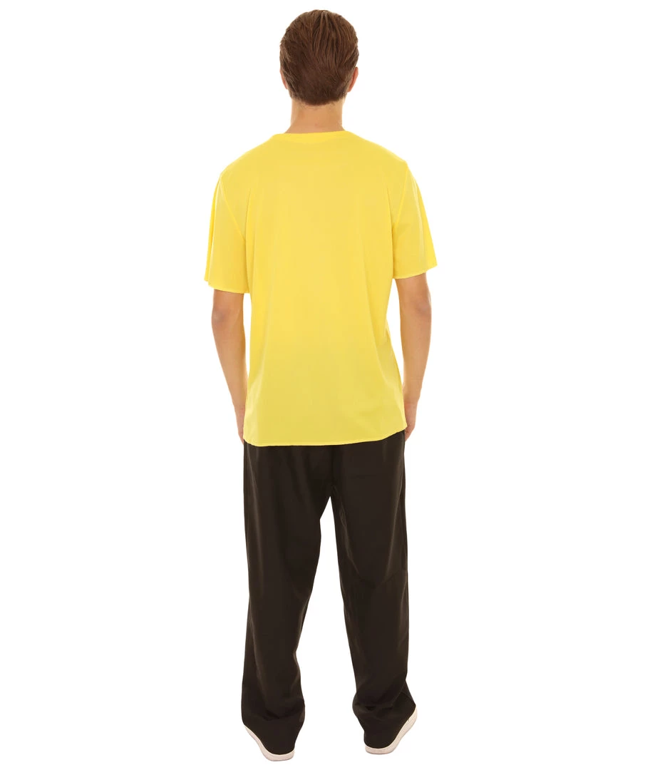 HPO Adult Men's TV/Movie Costume | Yellow Cosplay Costume 5 HPO Adult Men's TV/Movie Costume | Yellow Cosplay Costume