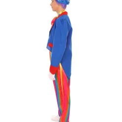 HPO Adult Men's Deluxe Clown Costume | Multi Color Cosplay Costume 12 HPO Adult Men's Deluxe Clown Costume | Multi Color Cosplay Costume