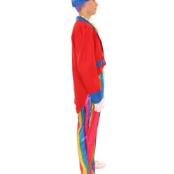 HPO Adult Men's Deluxe Clown Costume | Multi Color Cosplay Costume 14 HPO Adult Men's Deluxe Clown Costume | Multi Color Cosplay Costume