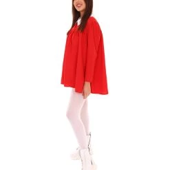 HPO Adult Women's Sleeves Dress Celebrity Costume | Red Cosplay Costume 10 HPO Adult Women's Sleeves Dress Celebrity Costume | Red Cosplay Costume