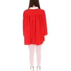 HPO Adult Women's Sleeves Dress Celebrity Costume | Red Cosplay Costume 12 HPO Adult Women's Sleeves Dress Celebrity Costume | Red Cosplay Costume