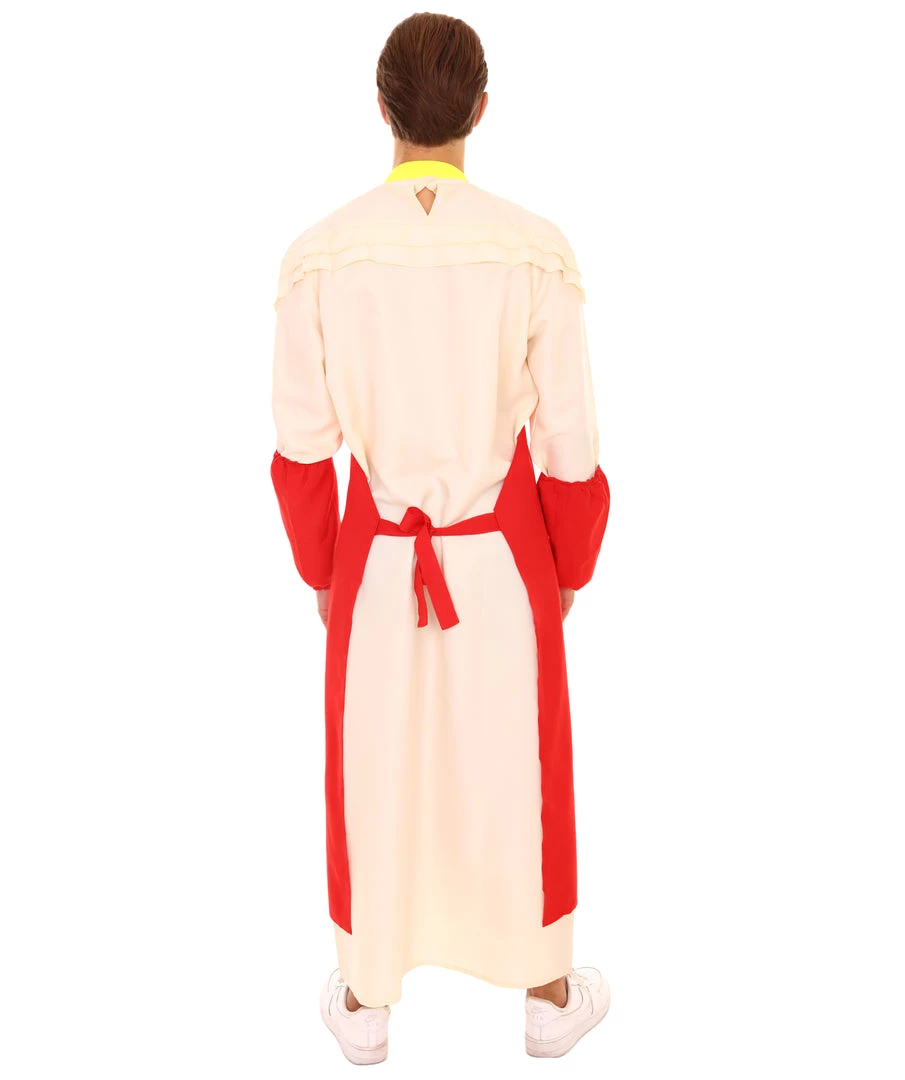 HPO Adult Men's Lab Technician TV/Movie Costume | Multi Cosplay Costume 4 HPO Adult Men's Lab Technician TV/Movie Costume | Multi Cosplay Costume