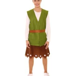 HPO Women's Cosplay Adventurous Elf Costume | Dark Green Color