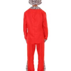 HPO Adult Men's Sweet Daddy Pimp Vintage Costume | Red Halloween Costume