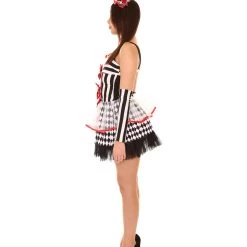 HPO Adult Women's Creepy Clown Scary Costume | Multi Halloween Costume 11 HPO Adult Women's Creepy Clown Scary Costume | Multi Halloween Costume