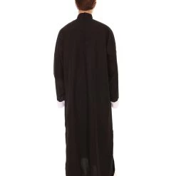 HPO Adult Men's Chinese Traditional Martial Arts Wig Chun TV/Movie Costume | Black Cosplay Costume