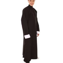 HPO Adult Men's Chinese Traditional Martial Arts Wig Chun TV/Movie Costume | Black Cosplay Costume