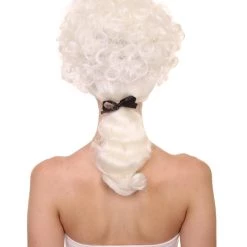 HPO Womens 18th Century Colonial Lady Wig | Lt. Blonde Historical Wig | Premium Breathable Capless Cap Women's 12 HPO Womens 18th Century Colonial Lady Wig | Lt. Blonde Historical Wig | Premium Breathable Capless Cap Women's