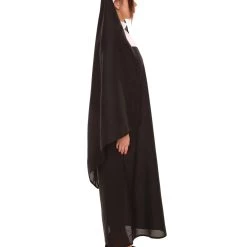 HPO Adult Women's Traditional Nun Religious Costume | Black Cosplay Costume 13 HPO Adult Women's Traditional Nun Religious Costume | Black Cosplay Costume
