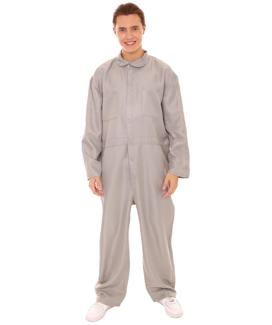 HPO Adult Men's Masked Madman Killer Costume | Slate Halloween Costume 2 HPO Adult Men's Masked Madman Killer Costume | Slate Halloween Costume